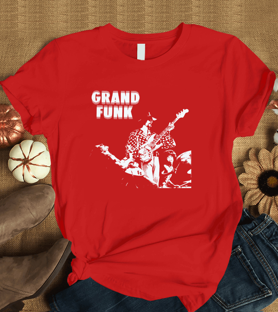 Grand Funk Railroad Band Live Rock Performance GFR 10 T-Shirt