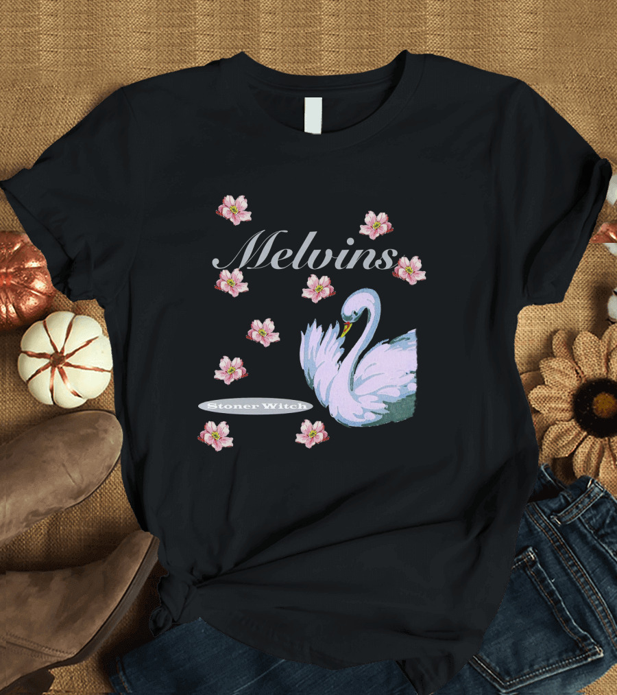Melvins Stoner Witch Blossom Swan T-Shirt