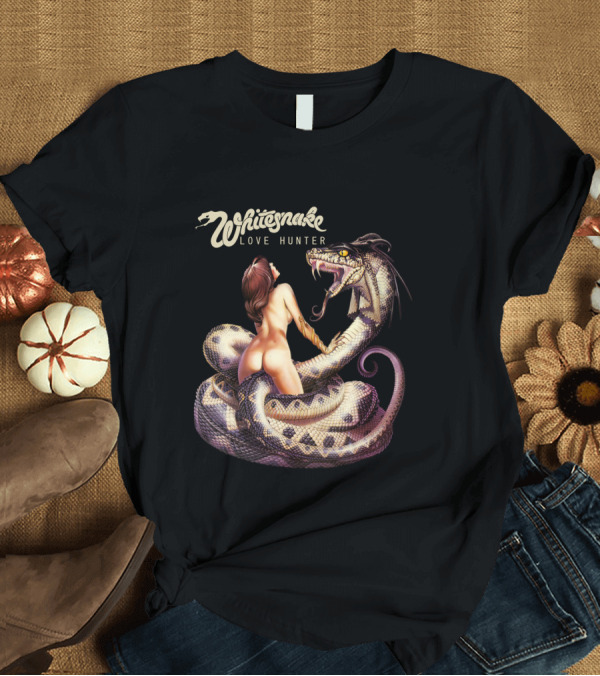 T-Shirt: Whitesnake Love Hunter Album T-Shirt Whitesnake Love Hunter Album T-Shirt
