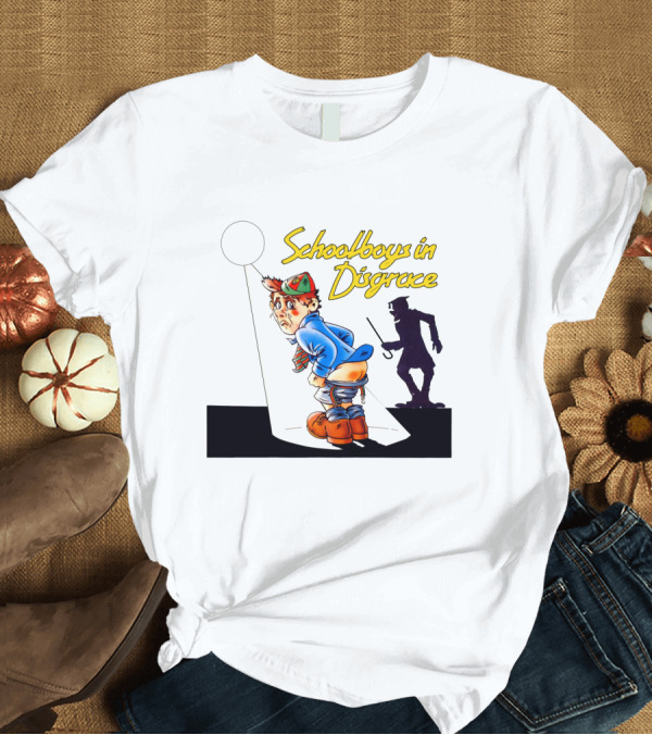 T-Shirt: TKK 02 Schoolboys in Disgrace Animation Style Illustration with Shadow Scene T-Shirt TKK 02 Schoolboys in Disgrace Animation Style Illustration with Shadow Scene T-Shirt