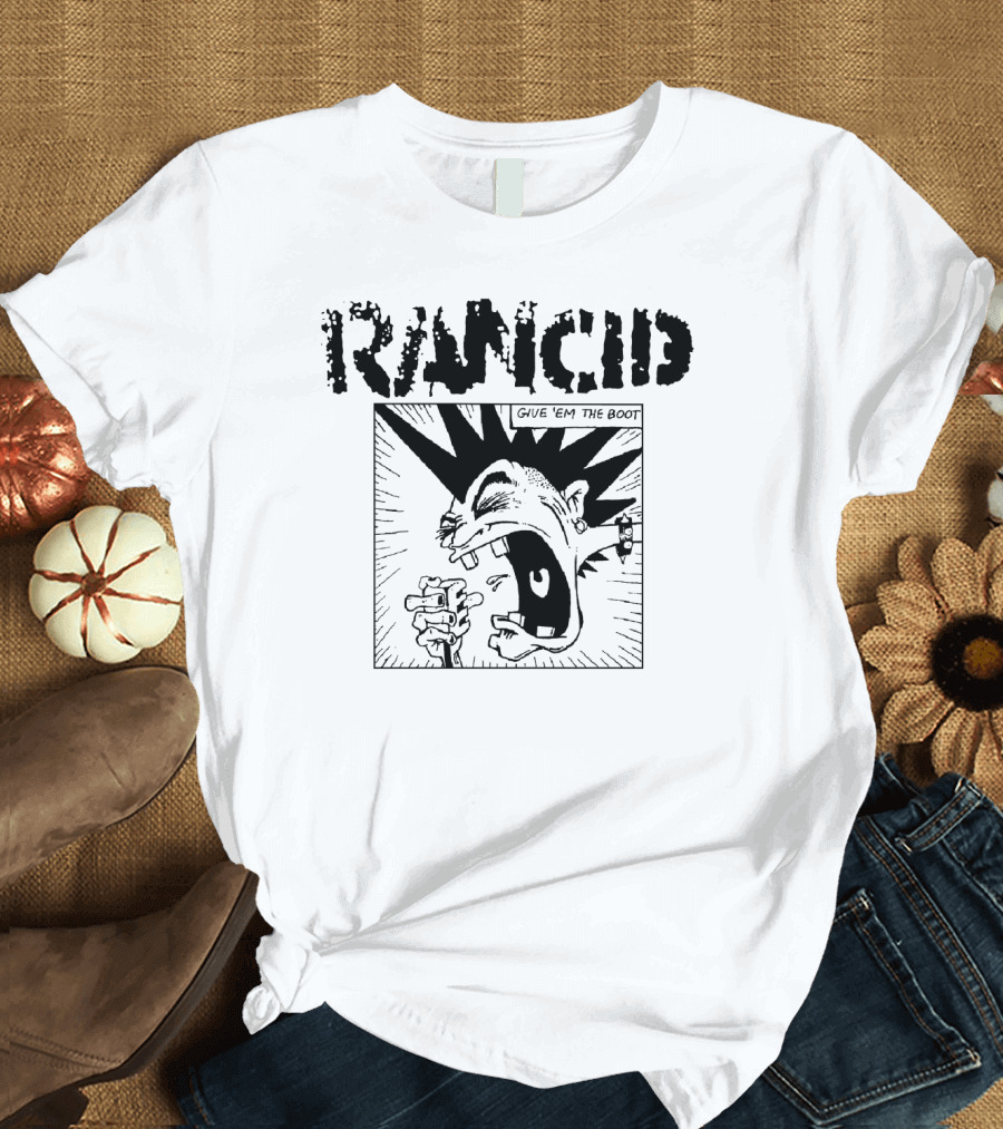 Rancid Give 'Em The Boot Punk Rock T-Shirt
