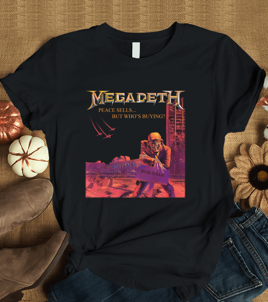 Megadeth MGD 08 Peace Sells But Who's Buying For Sale Scene T-Shirt
