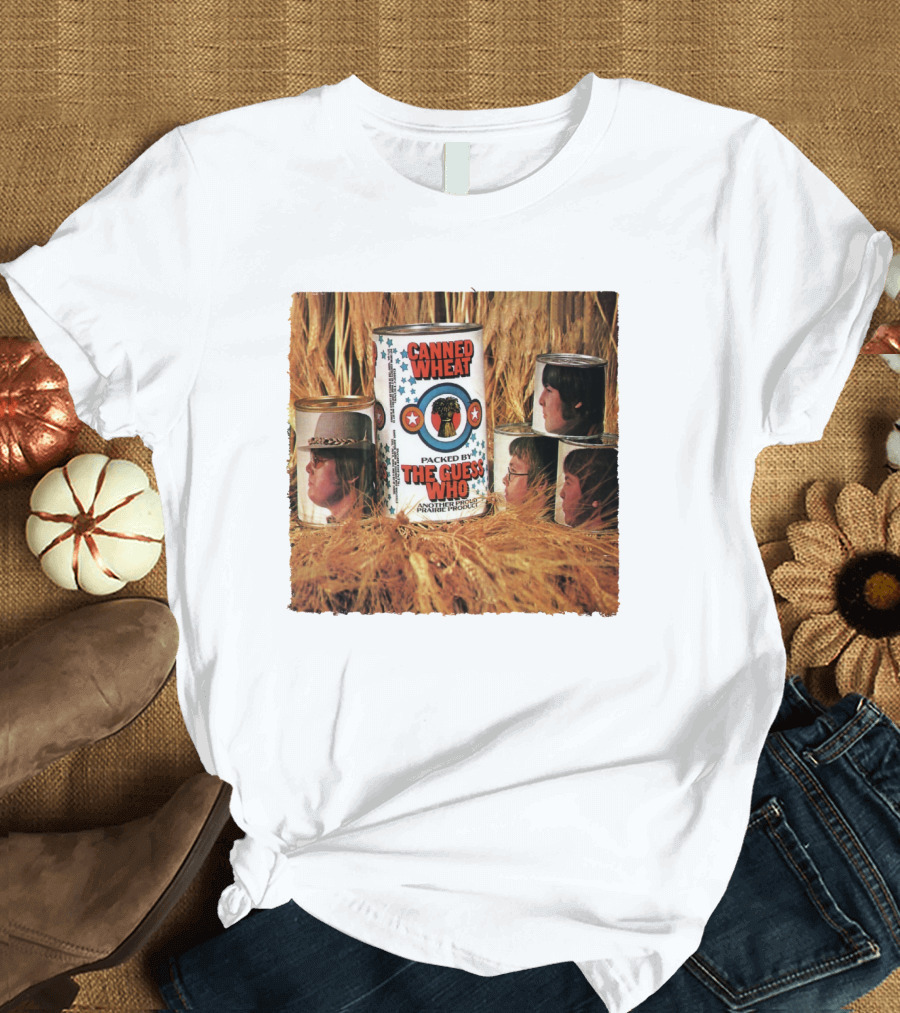Canned Wheat Packed by The Guess Who Album Cover T-Shirt