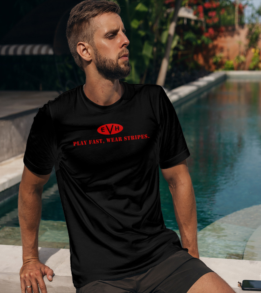 Evh Play Fast Wear Stripes T-Shirt