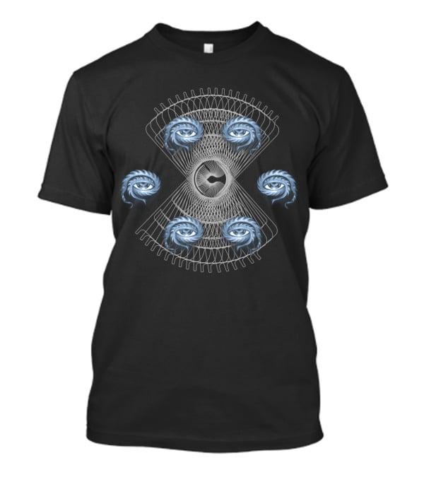Fractal Spiral Symmetry With Geometric Patterns T-Shirt