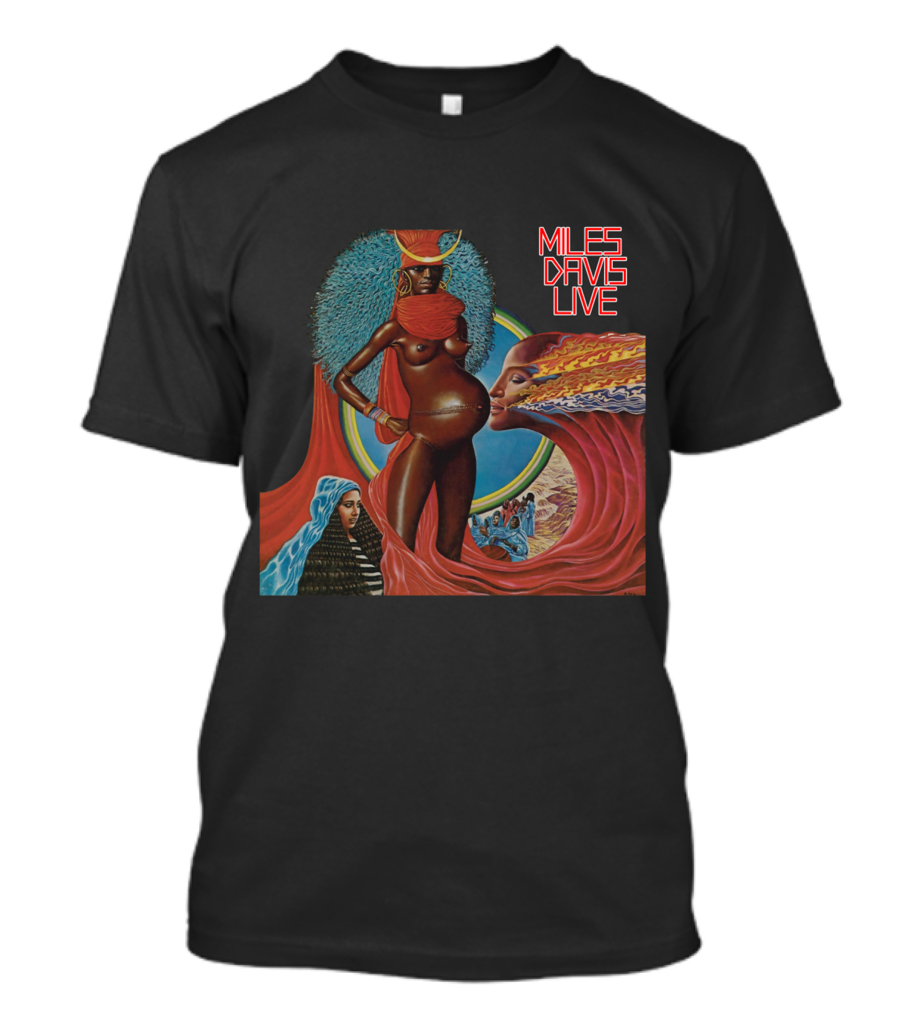 Miles Davis Live Mdv-Ms T-Shirt