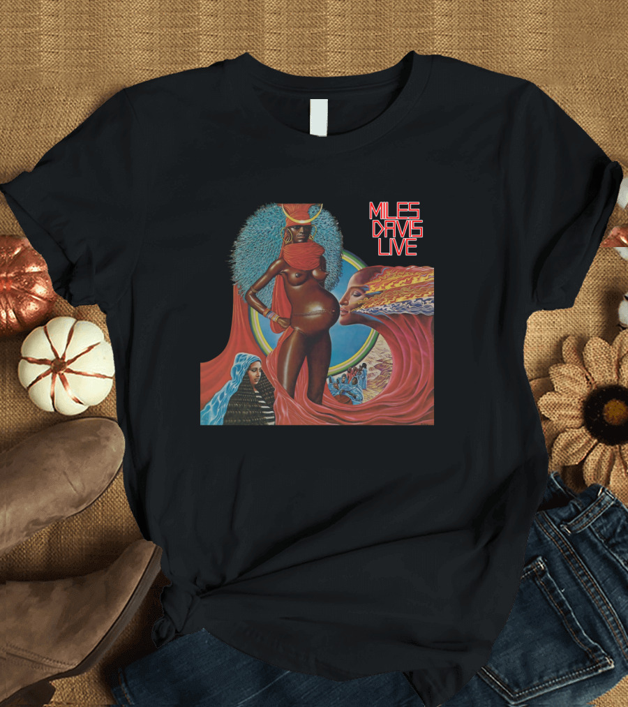 Miles Davis Live Mdv-Ms T-Shirt