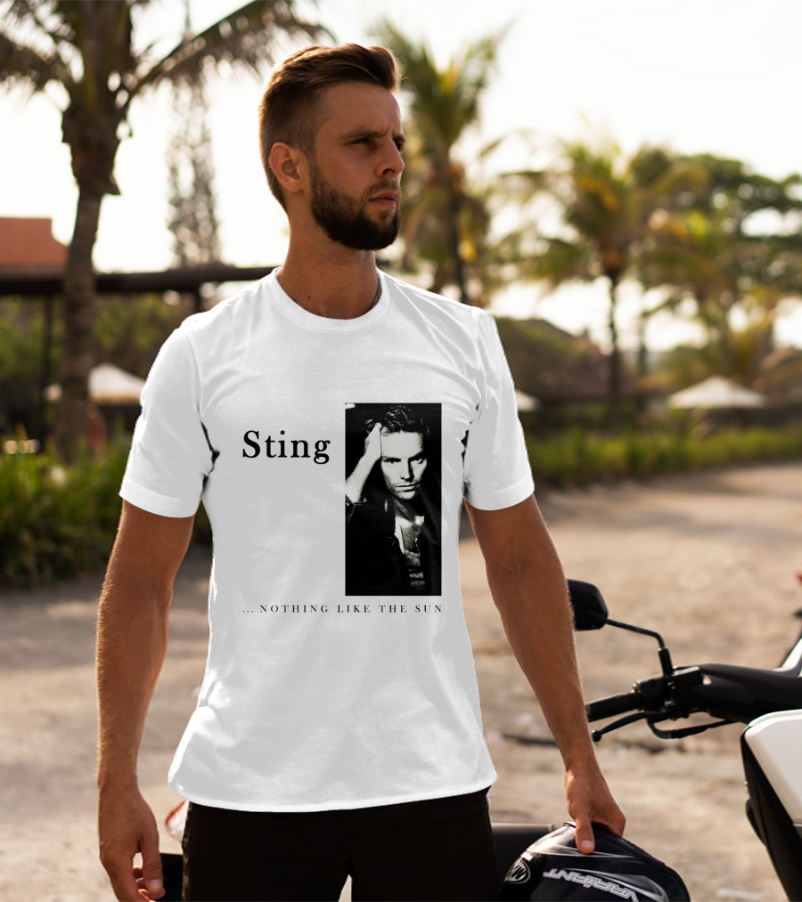 Sting ...Nothing Like The Sun Album Cover T-Shirt