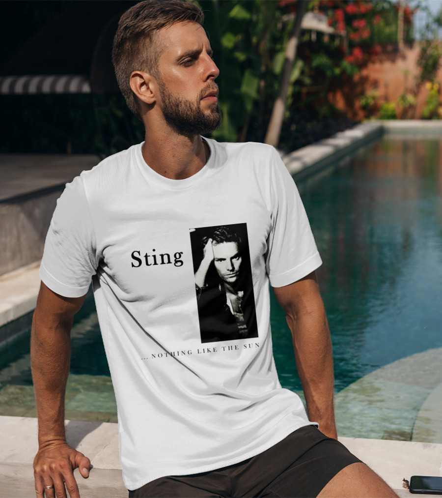 Sting ...Nothing Like The Sun Album Cover T-Shirt