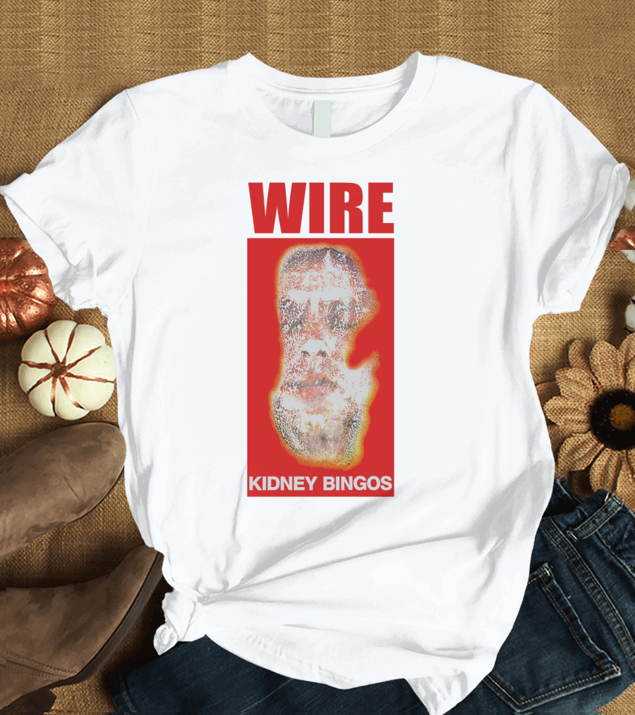 WIRE Kidney Bingos Red Face T-Shirt