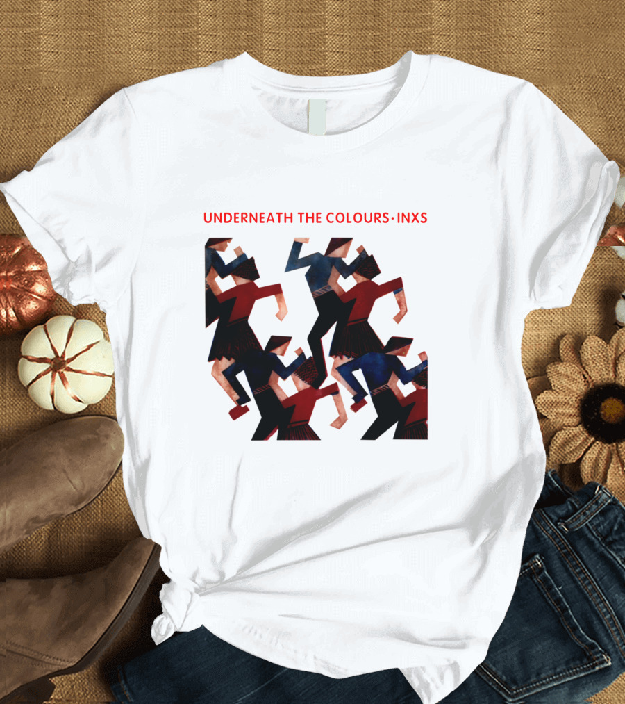 INXS Underneath The Colours Dance Figures T-Shirt