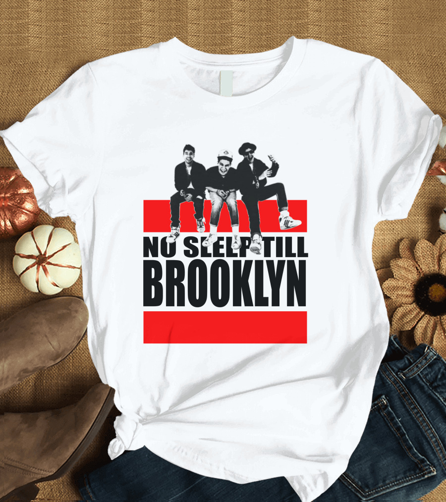 No Sleep Till Brooklyn Beastie Boys Retro 80S Style T-Shirt