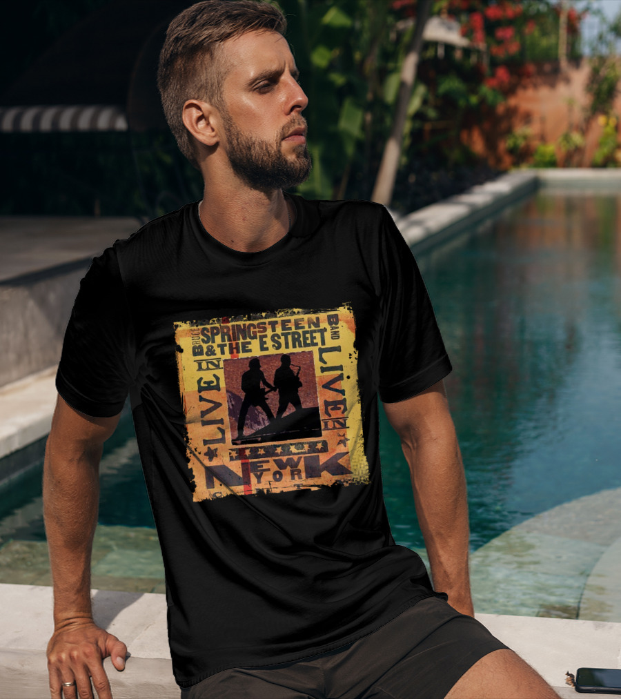 Bruce Springsteen & The E Street Band Live In New York T-Shirt