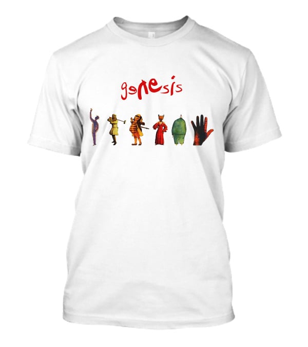Genesis Characters Iconic Album Art T-Shirt