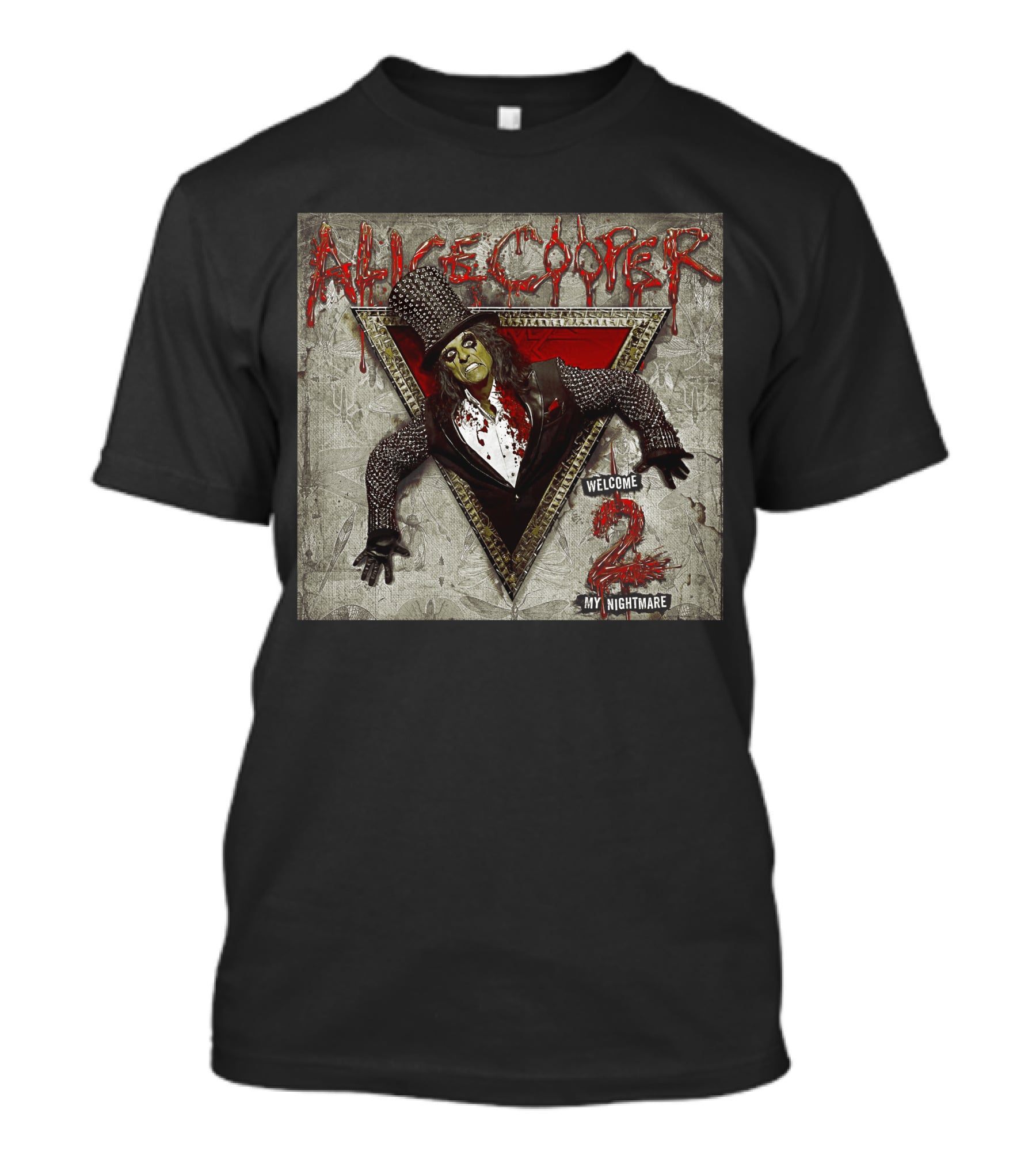 Alice Cooper Welcome 2 My Nightmare Album Art T-Shirt