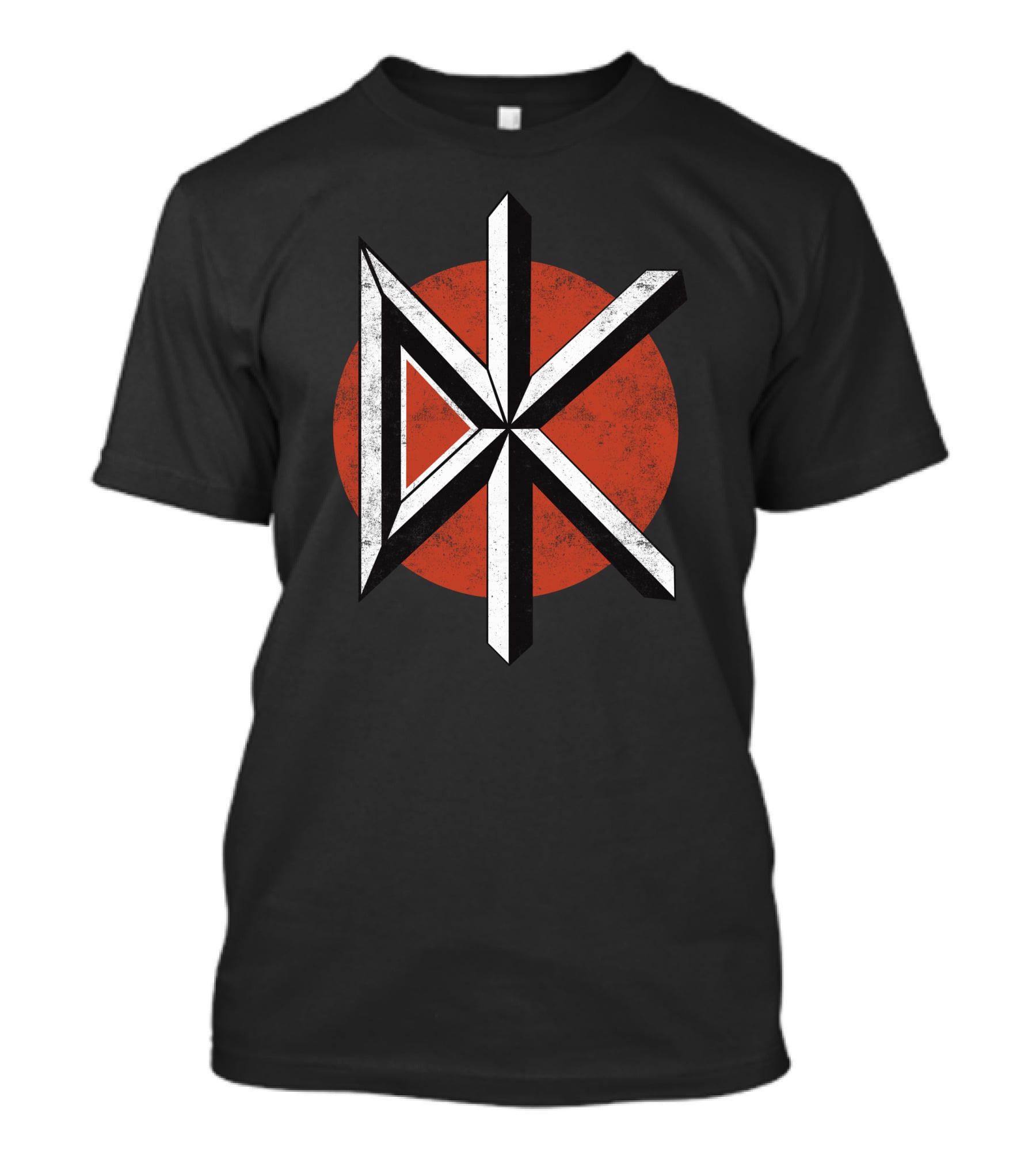 Dknd 18 Dead Kennedys Logo Red Circle T-Shirt