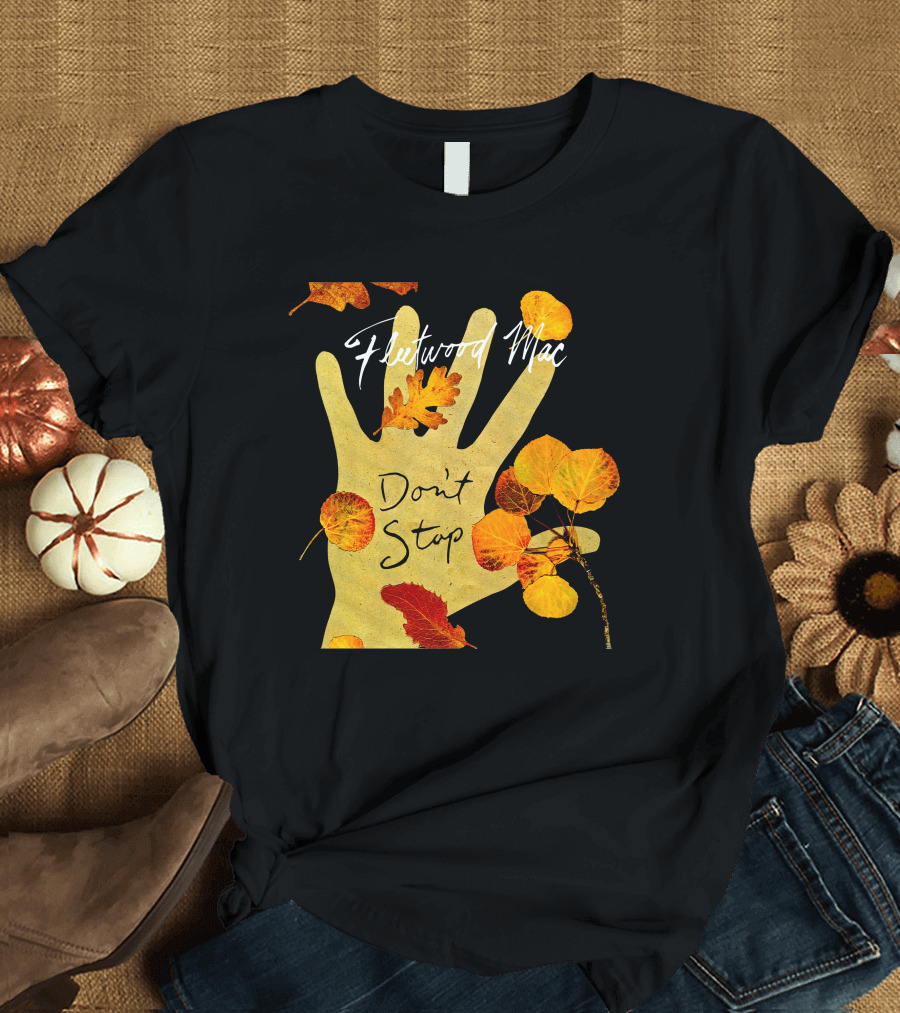 Fleetwood Mac Don't Stop Autumn Leaves T-Shirt