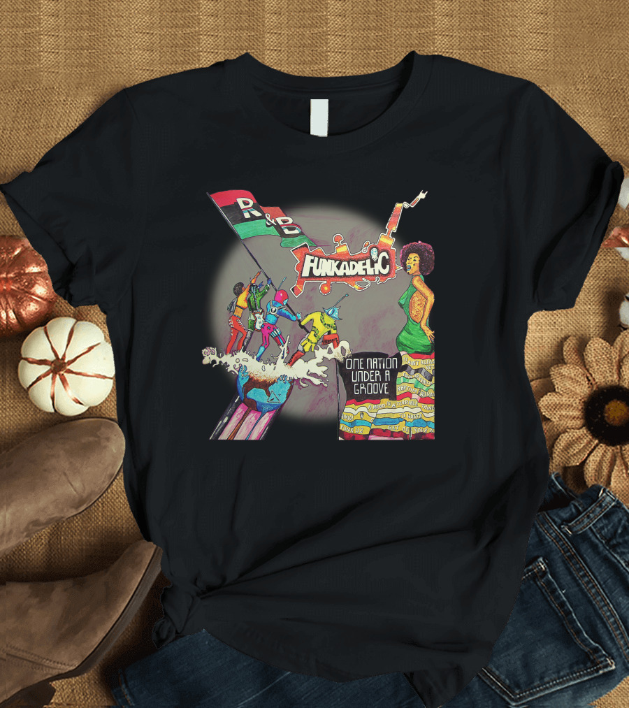 Funkadelic One Nation Under A Groove R&B Vibrant T-Shirt