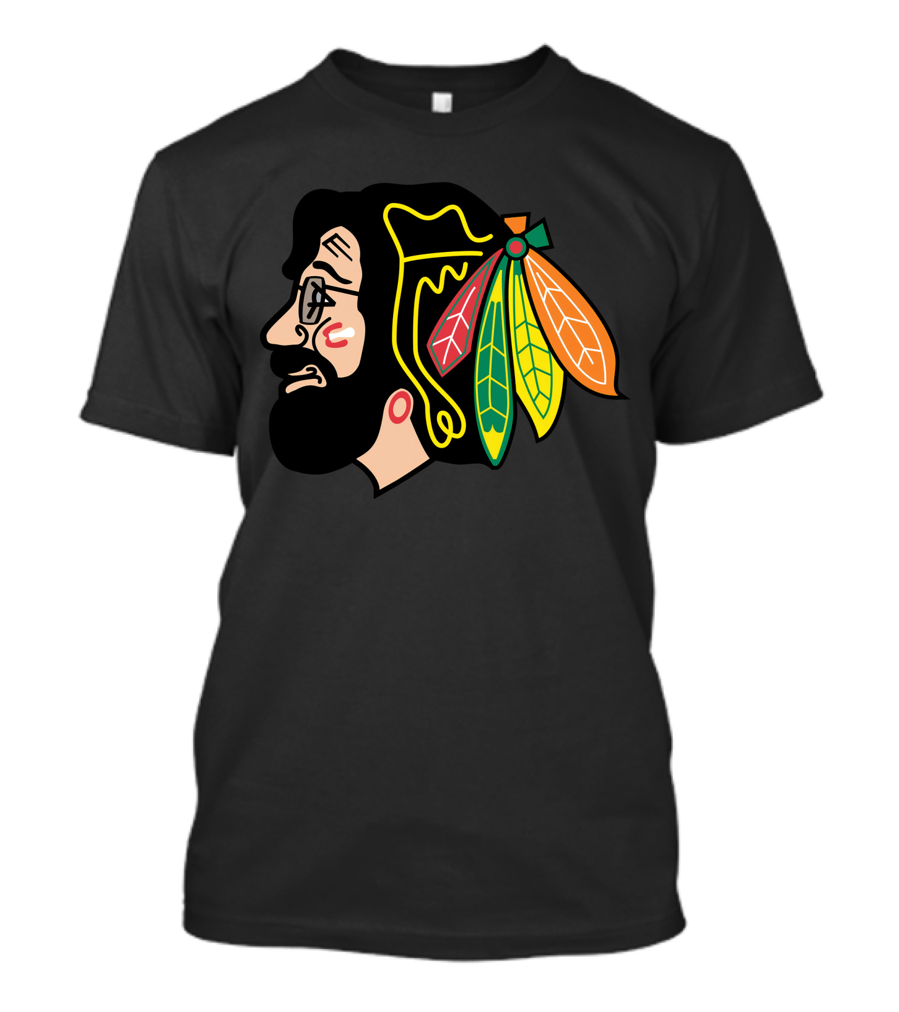 Chicago Blackhawks Grateful Dead Style T-Shirt
