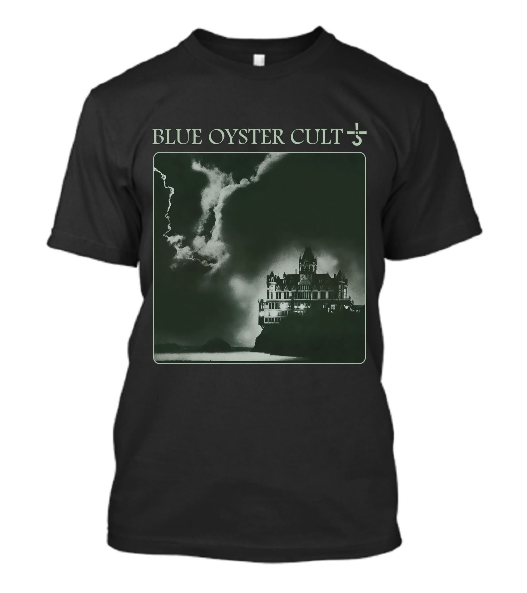 Blue Oyster Cult Castle Lightning Storm T-Shirt