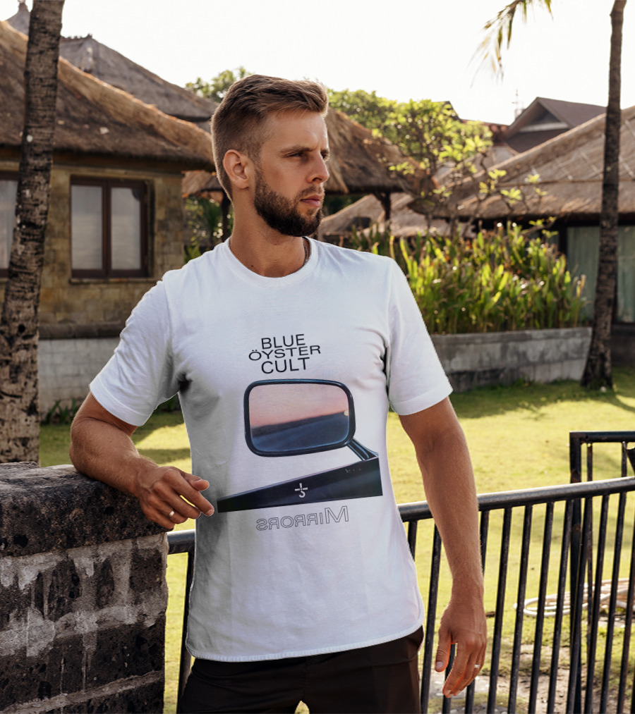 Blue Öyster Cult Mirrors Rearview Sunset T-Shirt