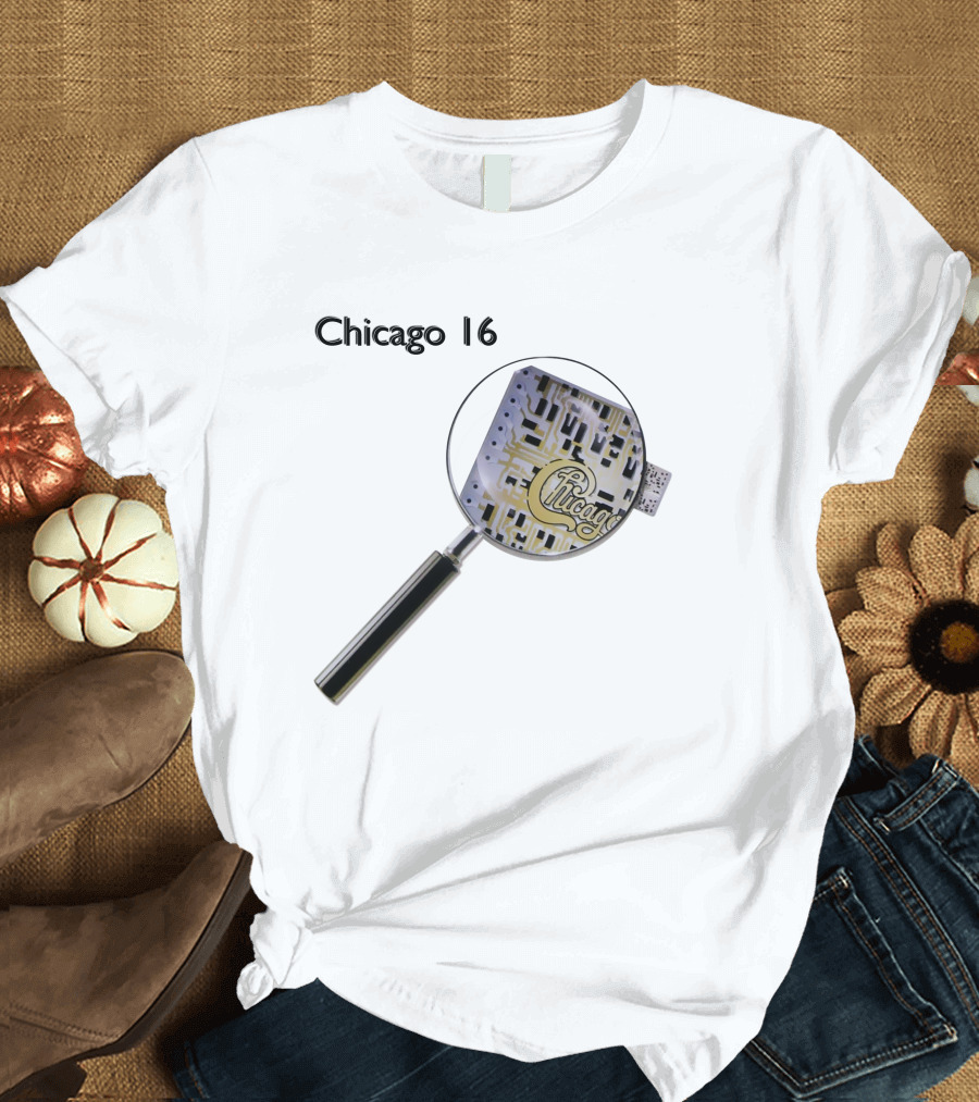 Chicago 16 Magnifying Circuitry T-Shirt