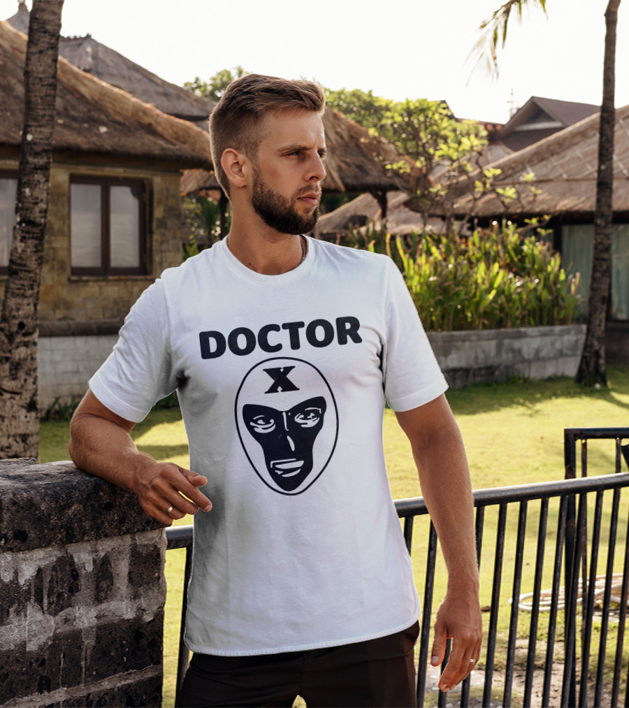 Doctor X Mask Illustration Bld T-Shirt