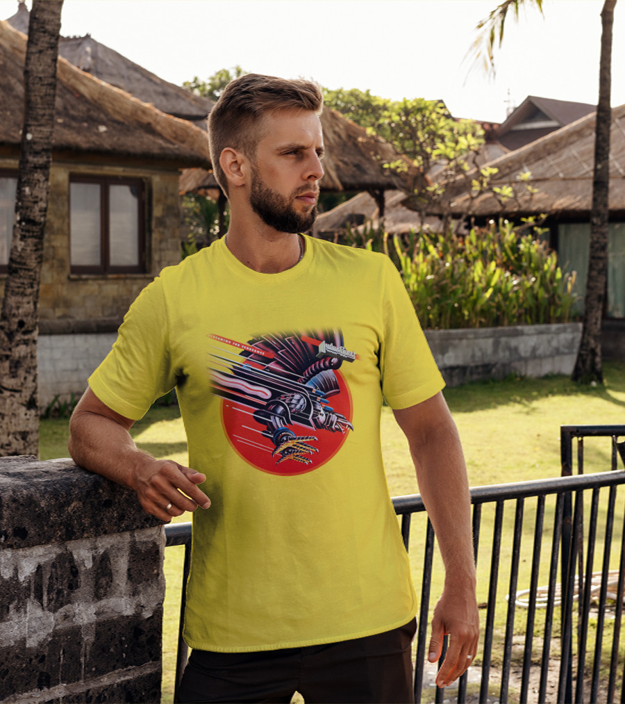 Judas Priest Screaming For Vengeance Album Cover Artwork T-Shirt