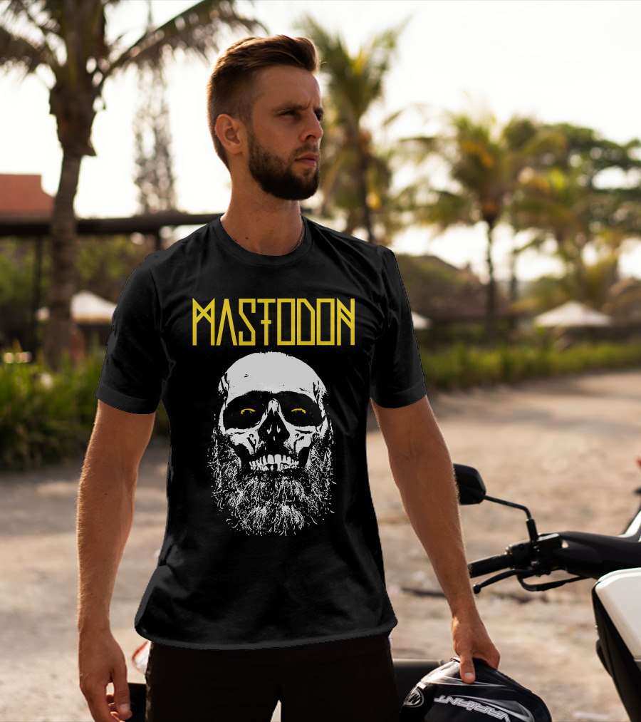 Mastodon Skull Artwork T-Shirt