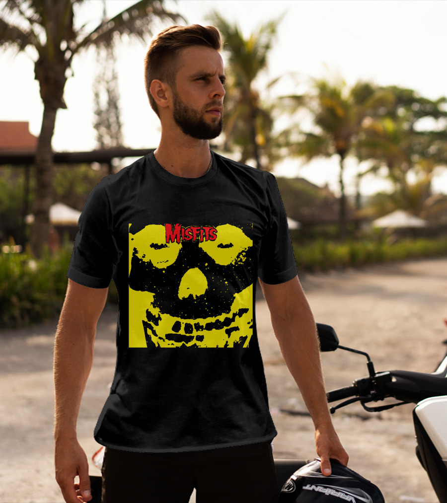 Misfits Yellow Skull T-Shirt
