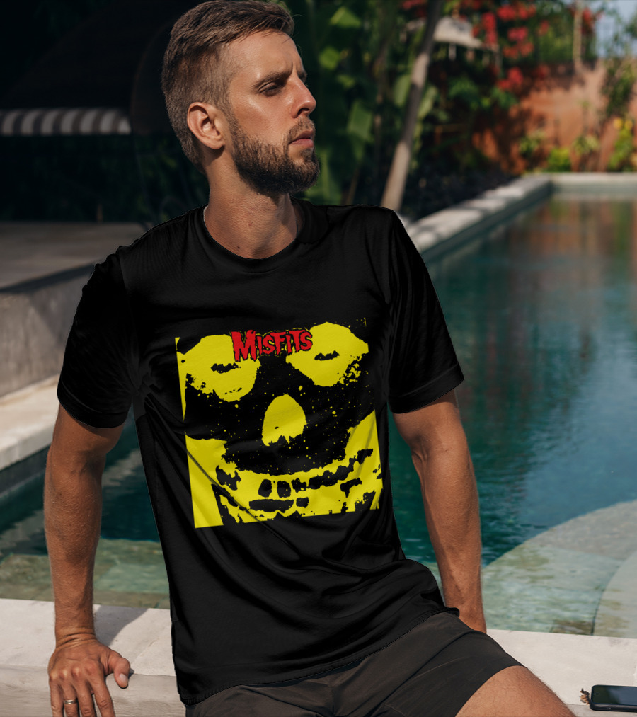 Misfits Yellow Skull T-Shirt