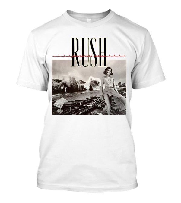 Rush Permanent Waves 18 Storm Woman T-Shirt