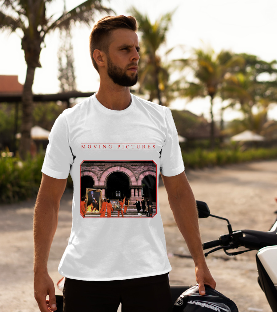 Moving Pictures Album Cover Artwork T-Shirt