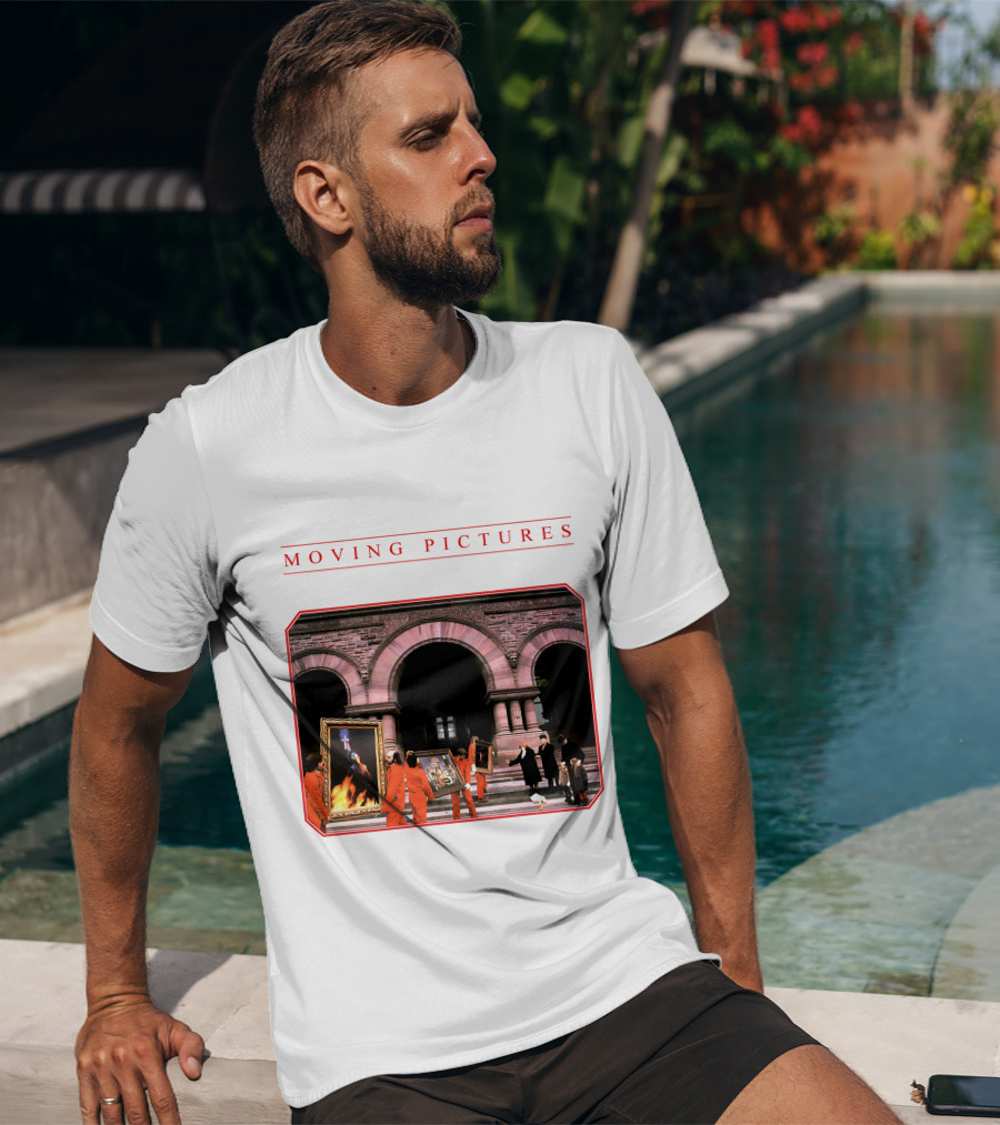 Moving Pictures Album Cover Artwork T-Shirt