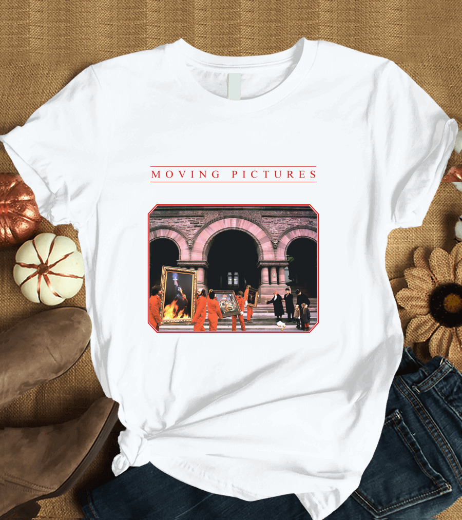 Moving Pictures Album Cover Artwork T-Shirt