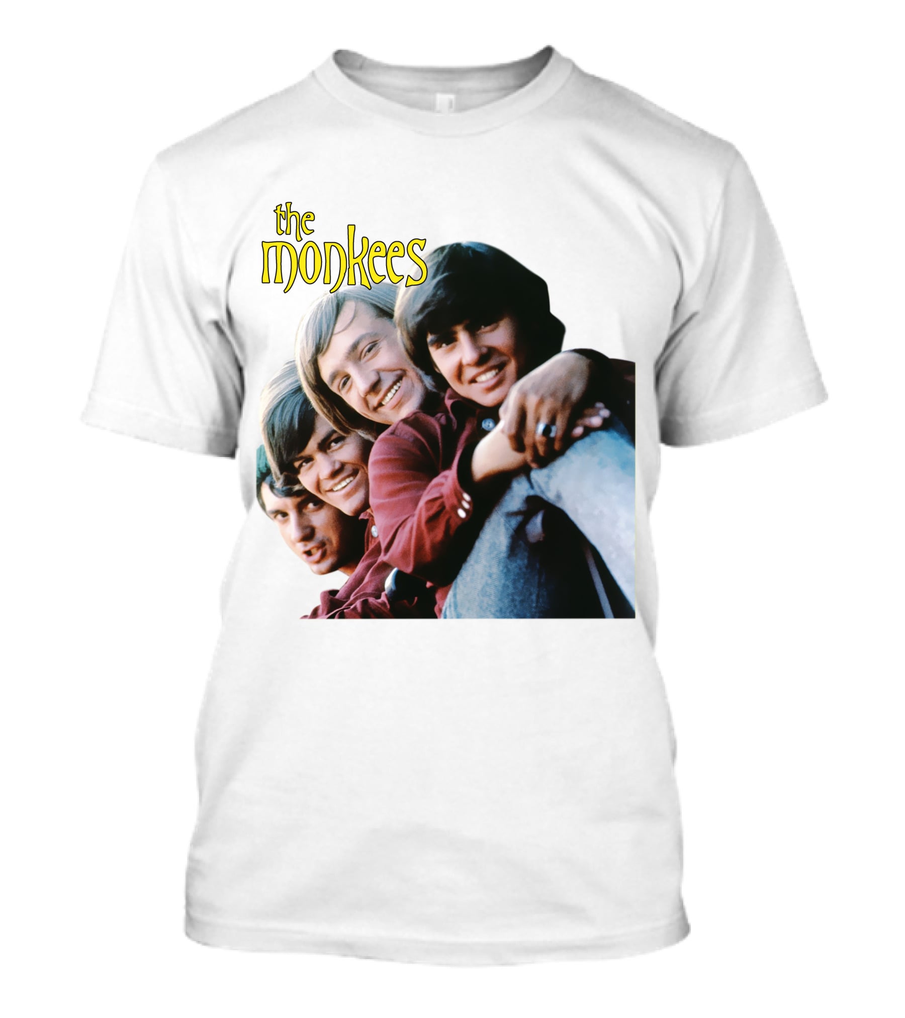 The Monkees Group Photo Smiling T-Shirt