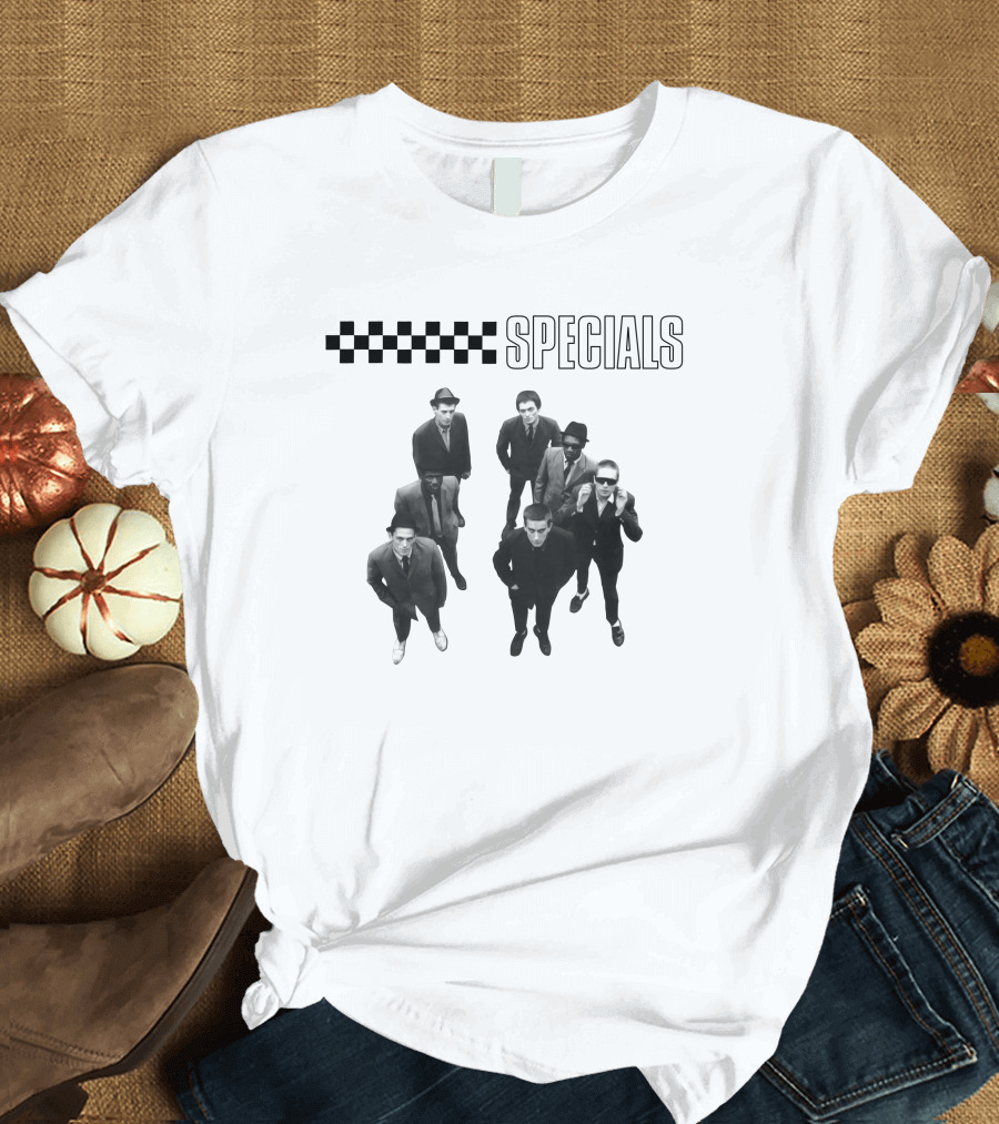 Specials Checkerboard Ska Band Tsp T-Shirt