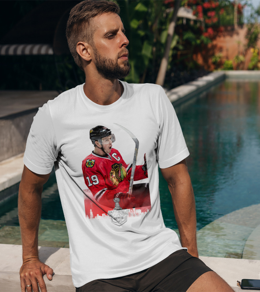 Chicago Blackhawks Nhl 2014 Stanley Cup Playoffs Captain T-Shirt