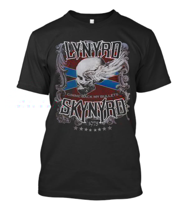 Lynyrd Skynyrd Gimme Back My Bullets 1975 T-Shirt