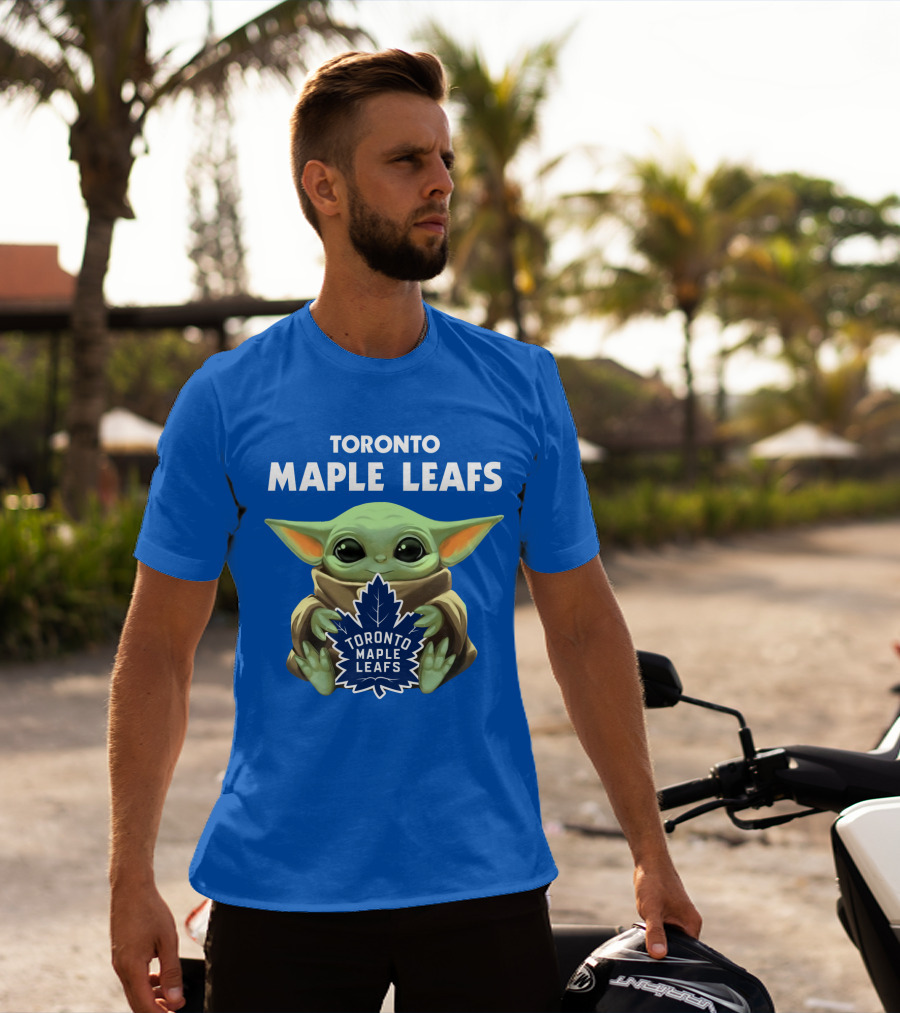 Toronto Maple Leafs Baby Yoda T-Shirt
