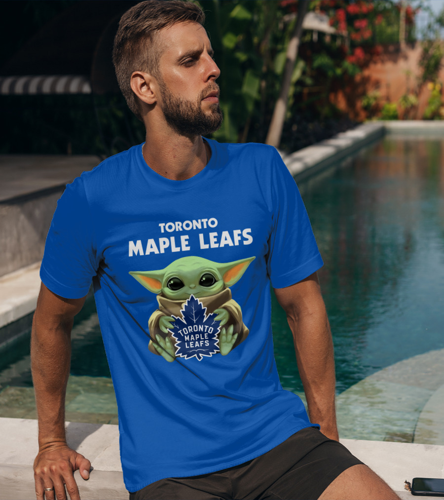 Toronto Maple Leafs Baby Yoda T-Shirt