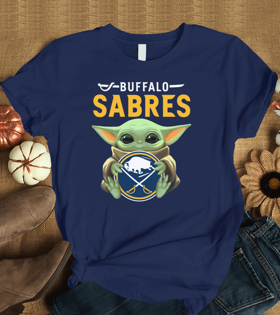 Buffalo Sabres Baby Yoda T-Shirt