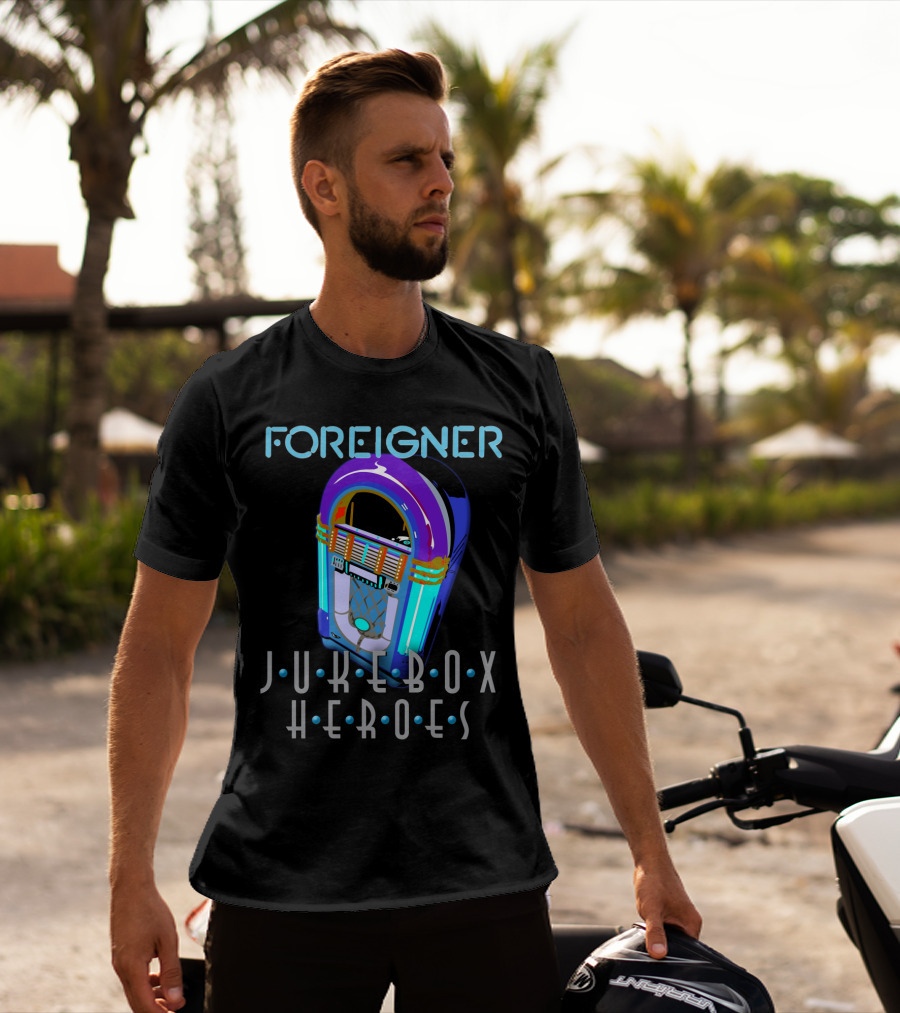 FOREIGNER Jukebox Heroes T-Shirt