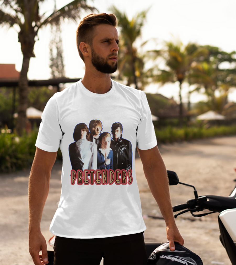 Pretenders Band Group Photo T-Shirt