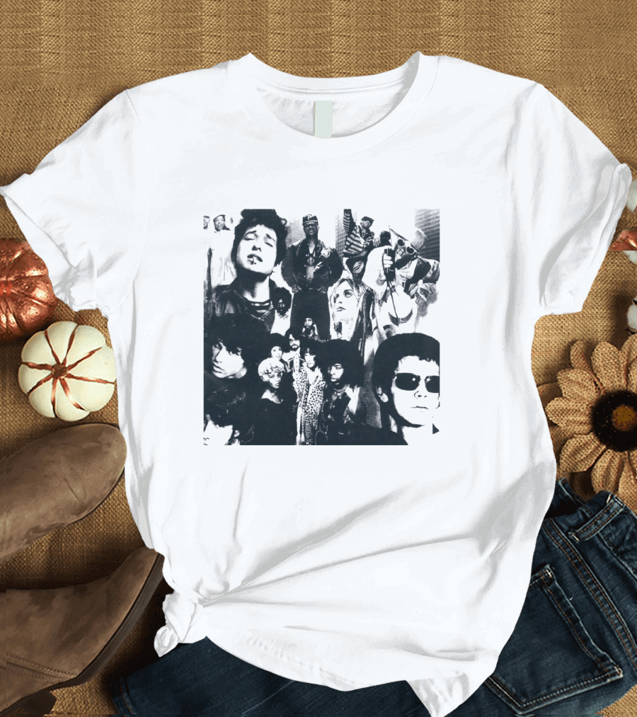 Duran Duran Thank You Album Collage Recognizable Music Figures T-Shirt