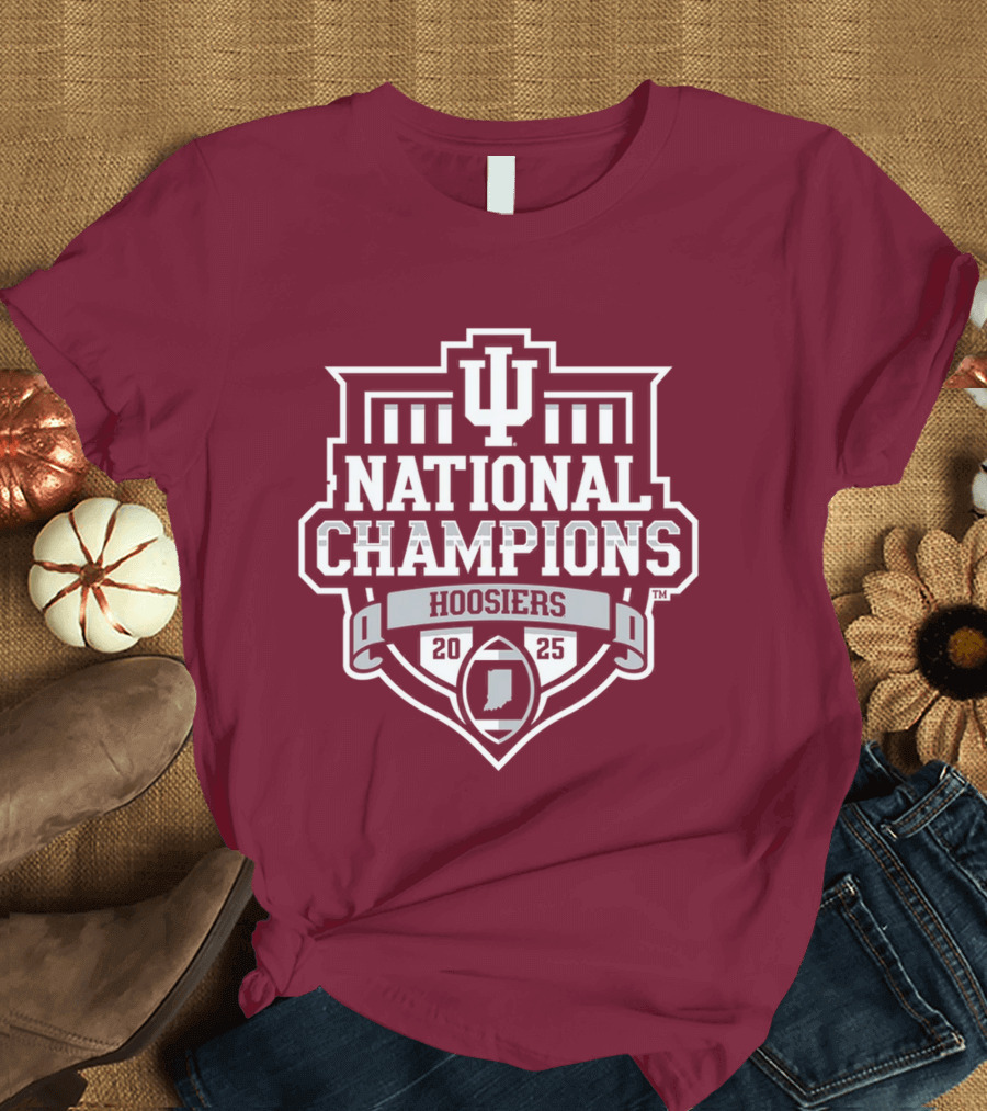 IU National Champions Indiana Hoosiers Football T-Shirt