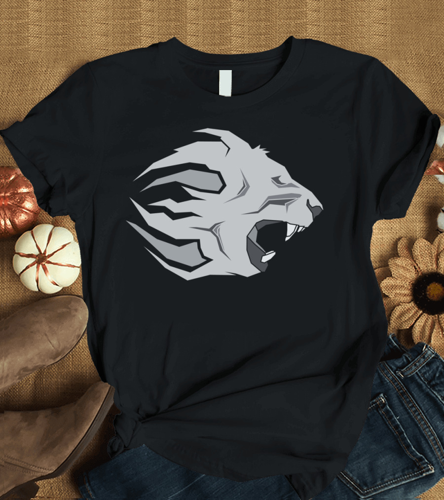 Crusader Lion Roaring Head Emblem T-Shirt