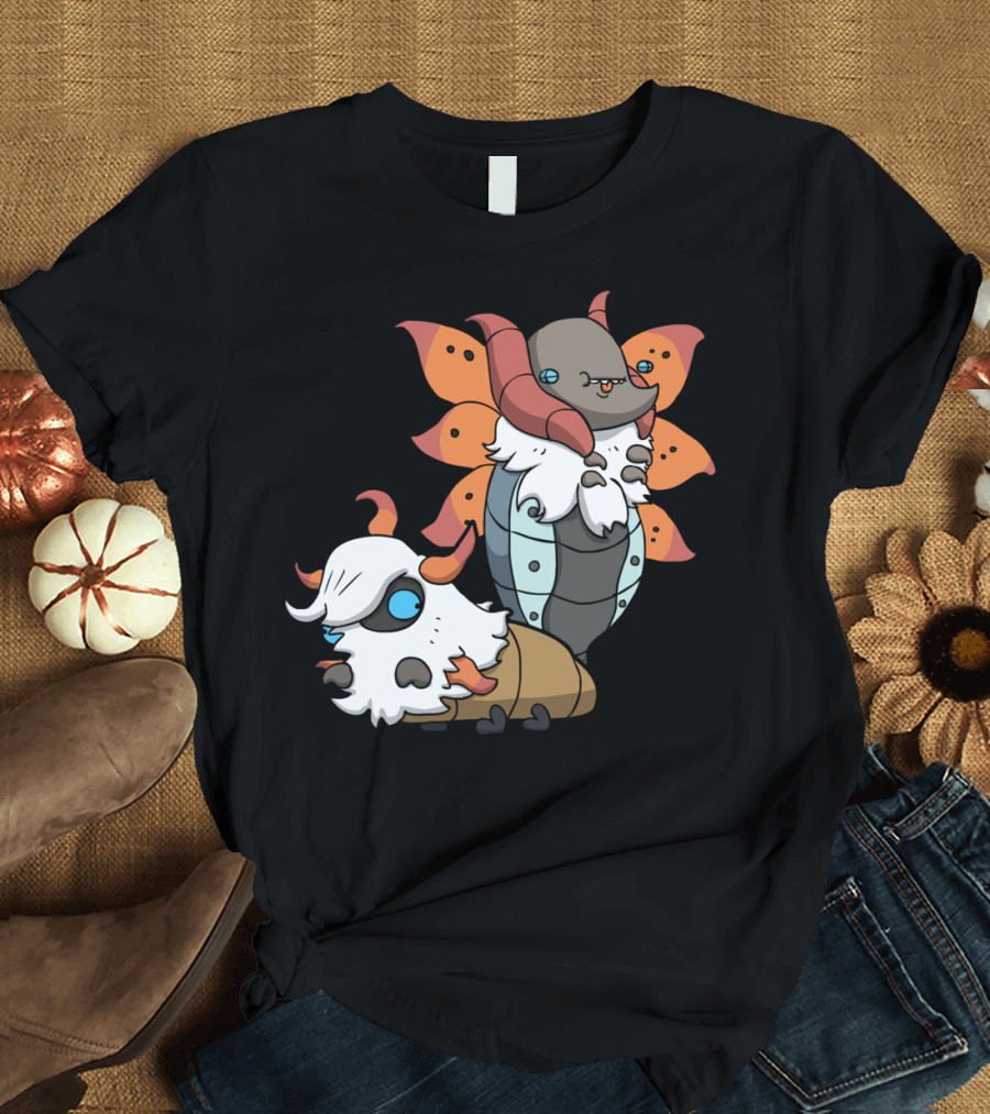Derpy Mothsr Cute Cartoon Insect Creatures T-Shirt