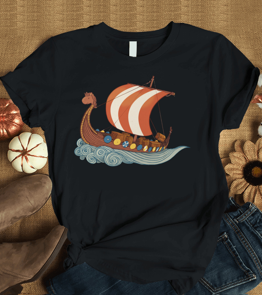 Viking Ship Saleor Ship B T-Shirt