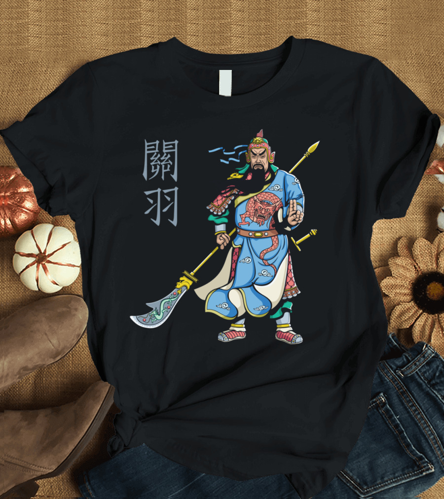 Guan Yu Chinese Warrior 2 T-Shirt